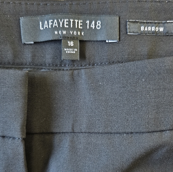 Lafayette 148 Ladies Black Slacks Sz 16 - Picture 8 of 9